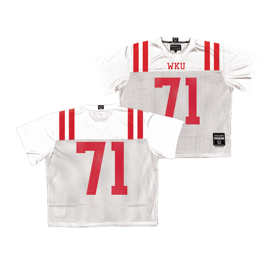 WKU Throwback Football Jersey - Stacey Wilkins II | #71