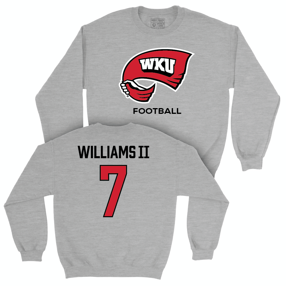 WKU Football Sport Grey Classic Crew  - Demarko Williams II