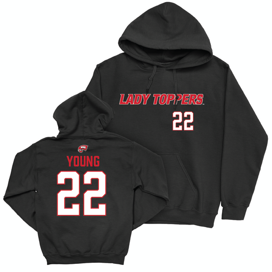 WKU Women's Volleyball Black Lady Toppers Hoodie  - Faith Young