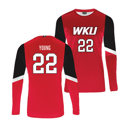 WKU Women's Volleyball Red Jersey  - Faith Young