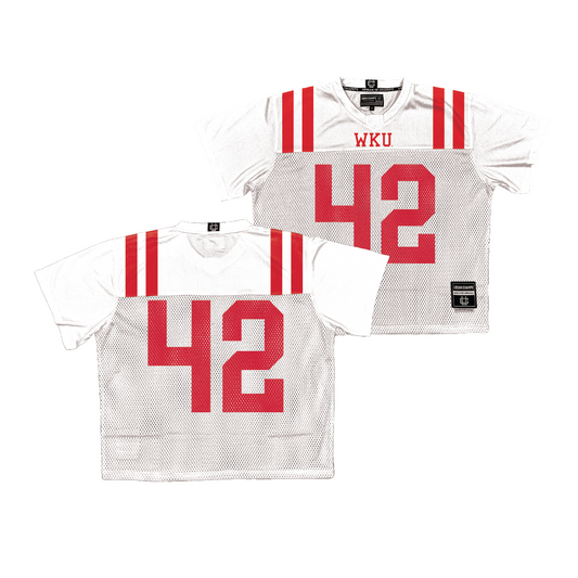 WKU Throwback Football Jersey - Trent Zappe | #42