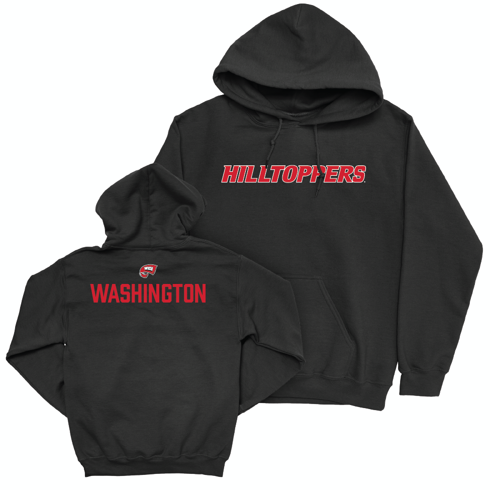 WKU Women's Track & Field Black Hilltoppers Hoodie  - Sanaa Washington