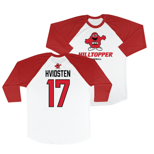 WKU Baseball Red Sideline Hoodie  - Kyle Hvidsten