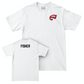 WKU Men's Track & Field White Logo Comfort Colors Tee  - Henry Fisher