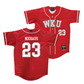 WKU Baseball Red Jersey   - Caleb Niehaus