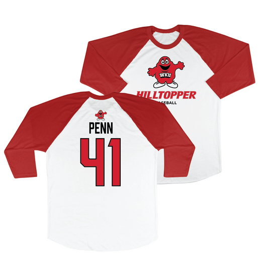 WKU Baseball Red Sideline Hoodie  - Taylor Penn