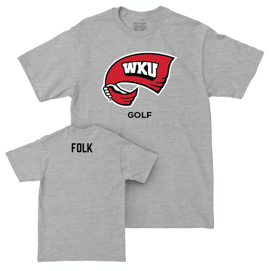 WKU Women's Golf Sport Grey Classic Tee  - Reagan Folk