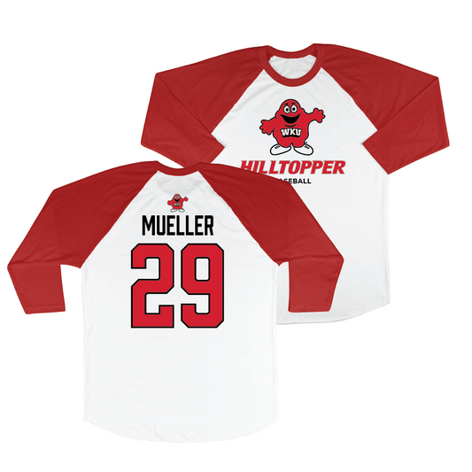 WKU Baseball Red Sideline Hoodie  - Tanner Mueller