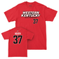 WKU Baseball Red Sideline Tee  - Cole Heath