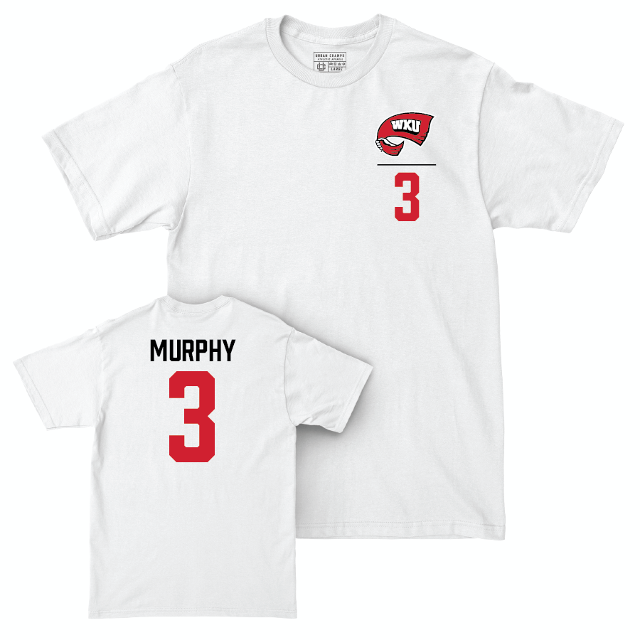 WKU Softball White Logo Comfort Colors Tee  - Katie Murphy