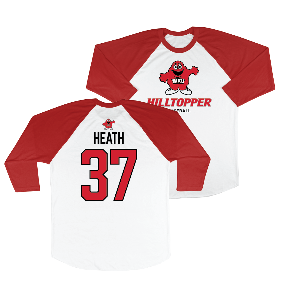 WKU Baseball Red Sideline Hoodie  - Cole Heath