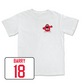 Football White Big Red Comfort Colors Tee