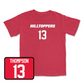 Red Football Hilltoppers Player Tee